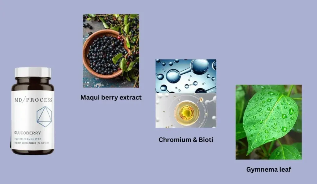Glucoberry Ingredients 